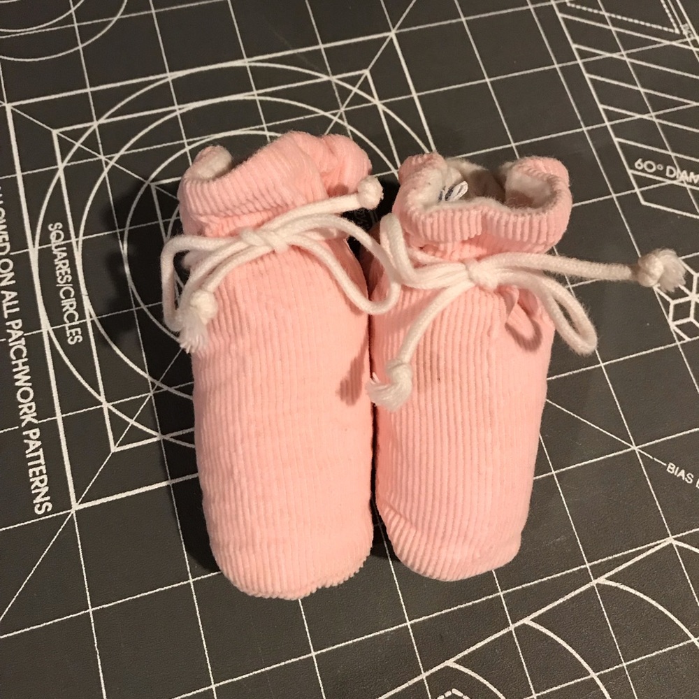 Vintage baby booties